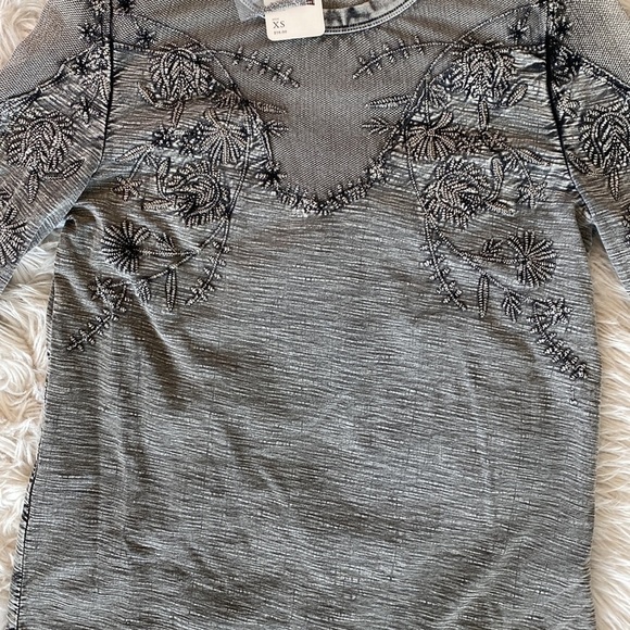Free People Micha Tee in Black - Picture 6 of 14